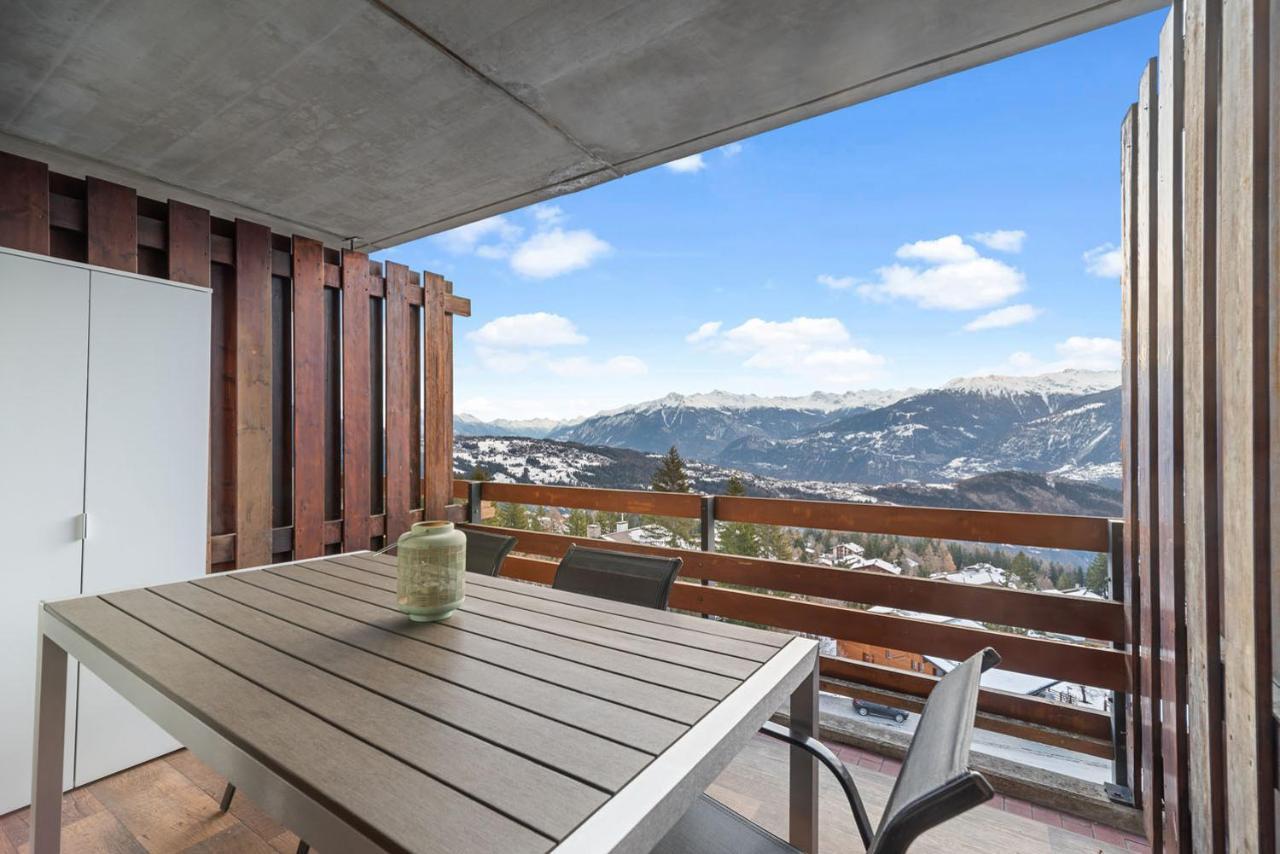 Chaleureux Studio A Anzere, Accessible A Ski, Proche De Tout Экстерьер фото