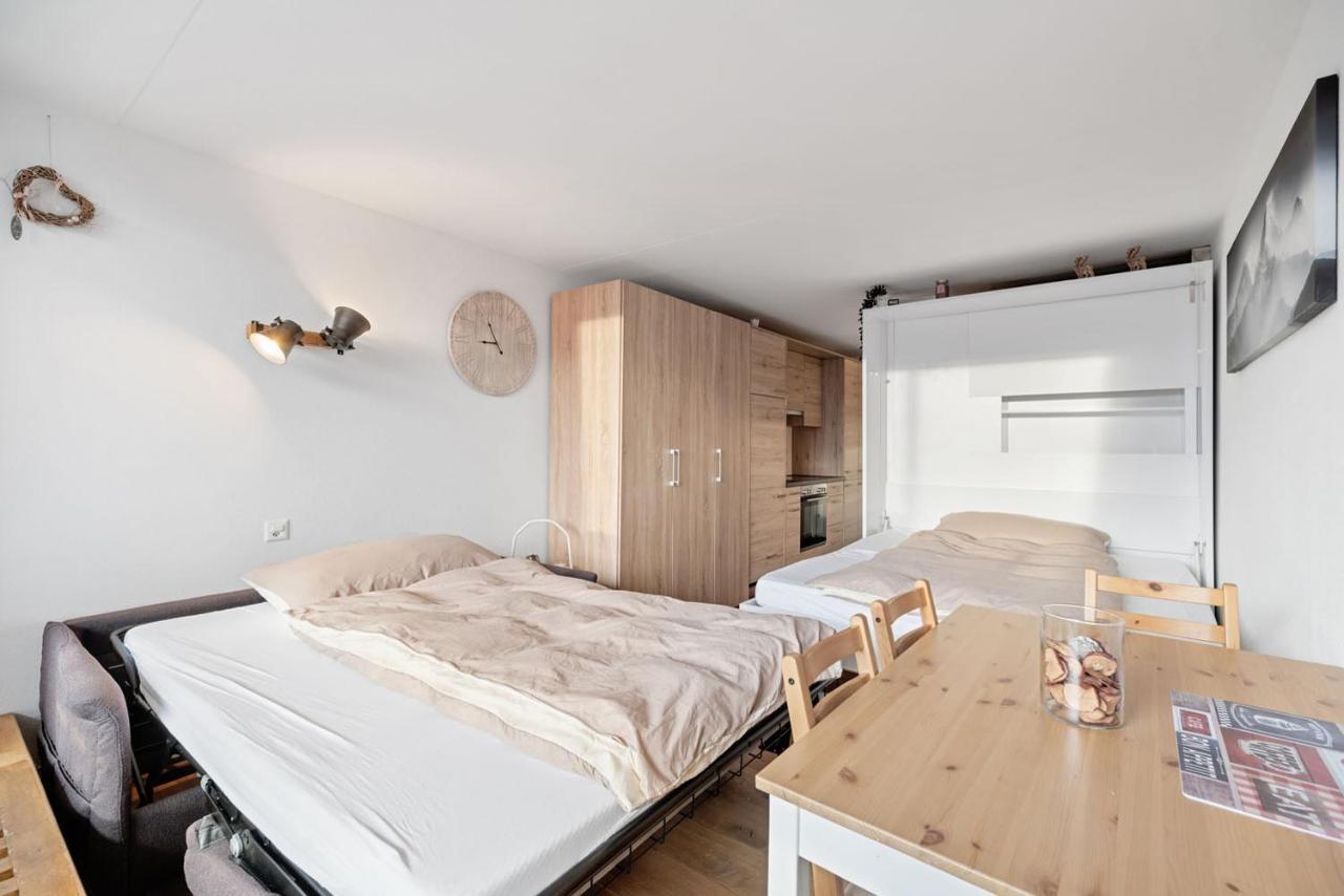 Chaleureux Studio A Anzere, Accessible A Ski, Proche De Tout Экстерьер фото